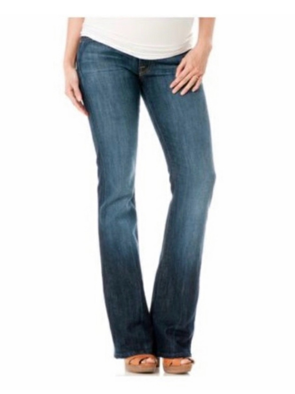 7 For All Mankind bootcut maternity jeans size 29